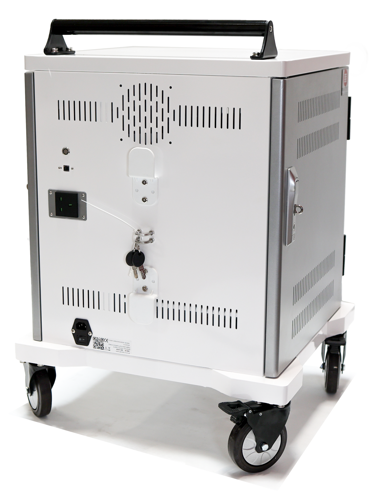 Parotec 20x Bay USB-C Charging Cart