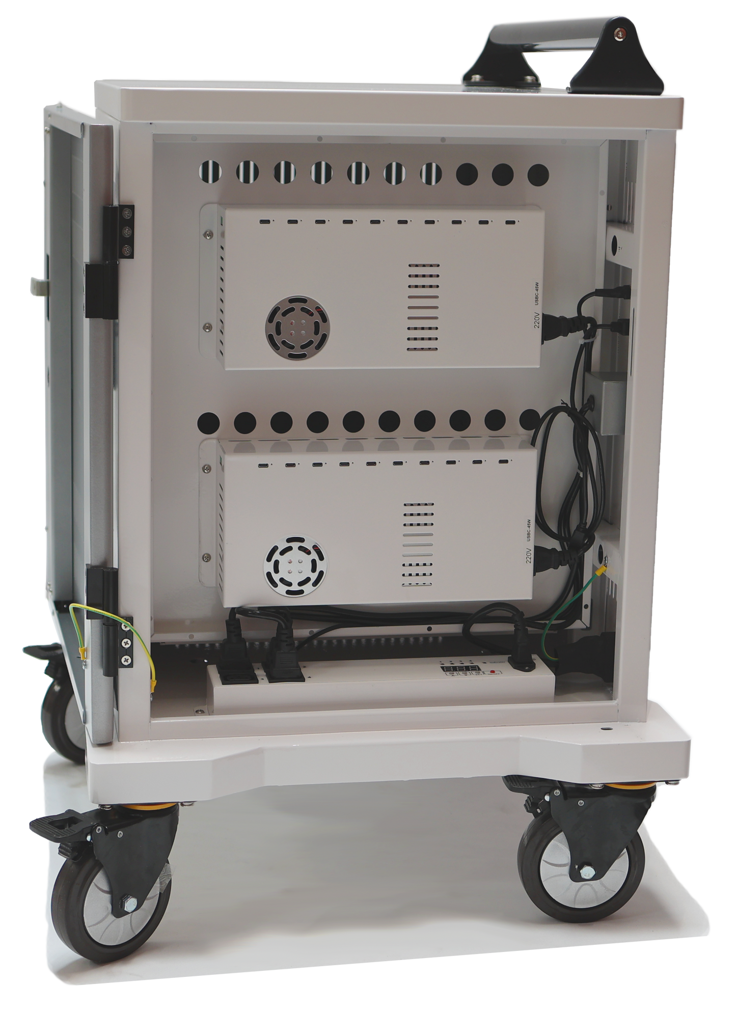 Parotec 20x Bay USB-C Charging Cart