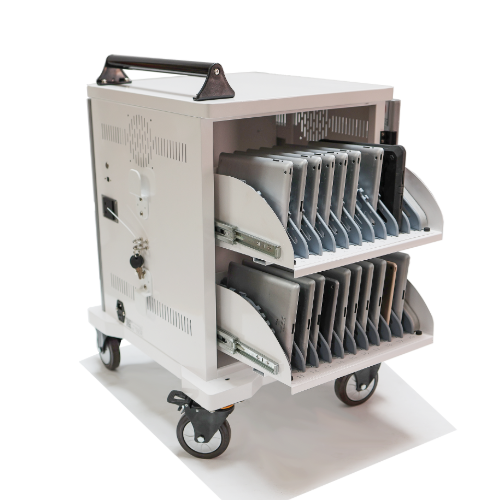 Parotec 20x Bay USB-C Charging Cart